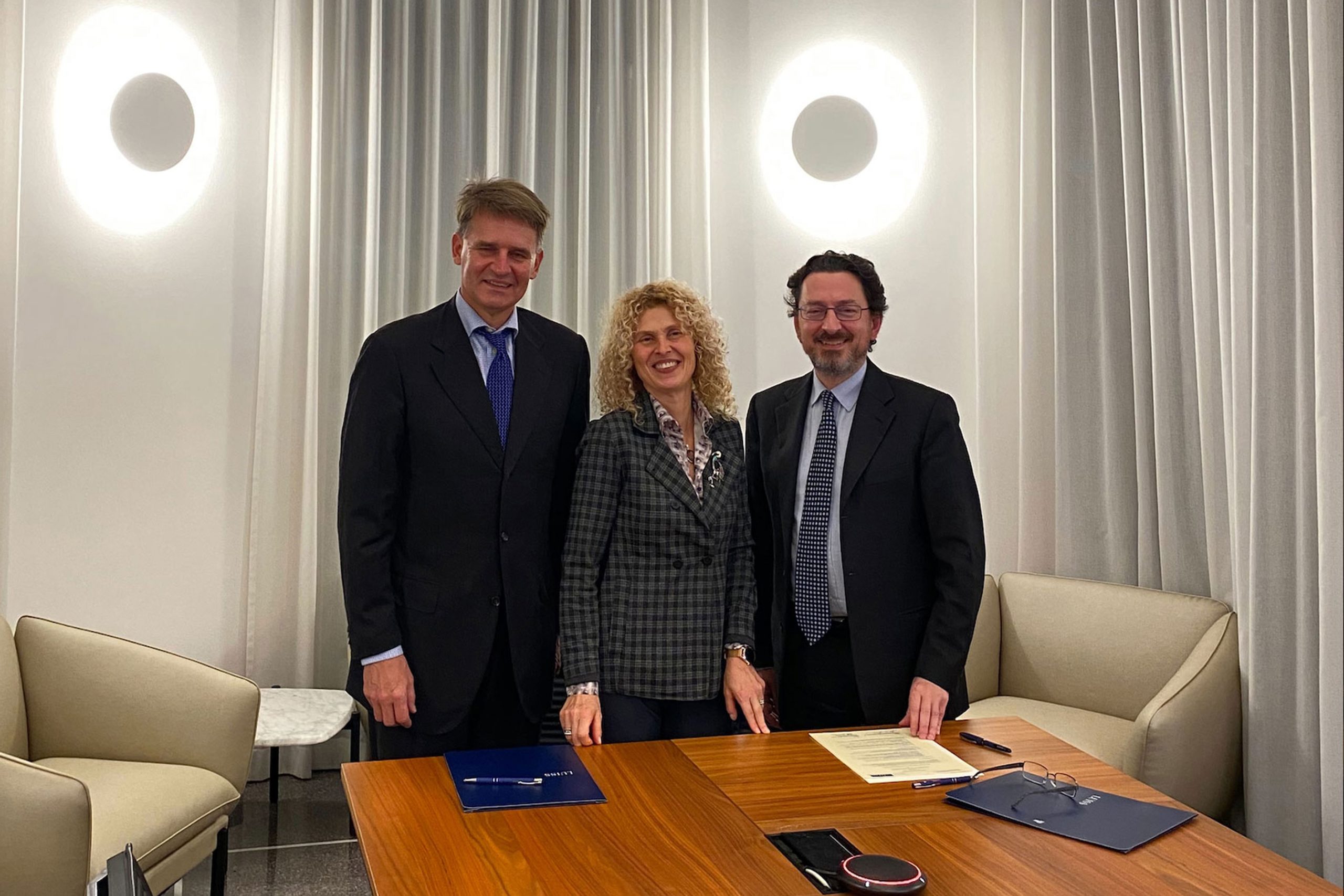 Firma MoU AIPDA-VDSTRL (Roma, Luiss Guido Carli, 19 novembre 2025)